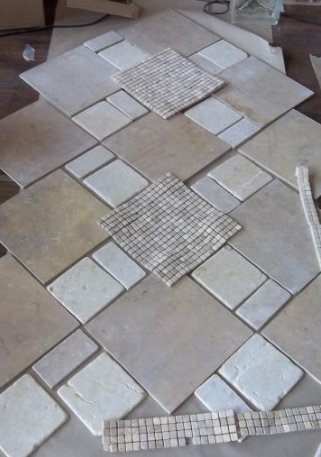 Tile for the shower floor